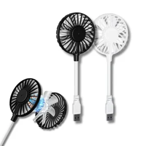 מאוורר USB נייד - קירור אישי שקט - לעבודה ולטיולים