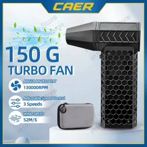 מאוורר נייד CAER Turbo Jet - ניקוי רכב עוצמתי