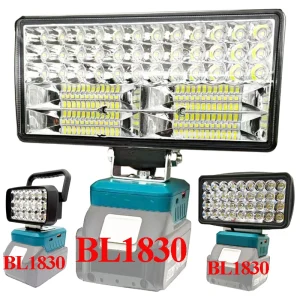 מארז סוללות Makita 18V Li-ion - מטען USB ופנס