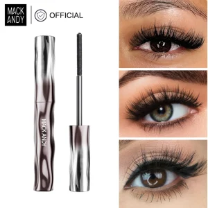 מברשת ריסים Waterproof MACKANDY - מסקרה שחורה תלת מימדית