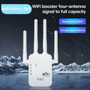 מגבר אות WiFi - משפר קליטה אלחוטי 300Mbps