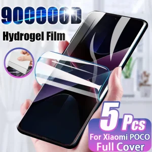 מגן מסך הידרוג'ל Xiaomi POCO X7 - 5 יחידות