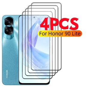 מגן מסך מזכוכית Honor 90 Lite- 1,2,3,4 יחידות