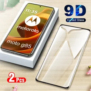 מגן מסך מזכוכית מחוסמת Moto G85 - 2 יחידות