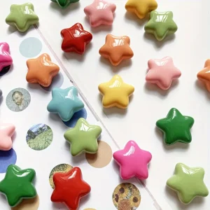מגנטים למקרר , 10 יח׳ , קישוטים חמודים מפלסטיק