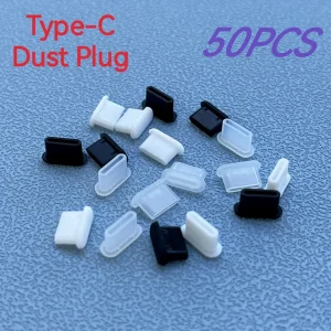 מגני אבק Type-C - מגן לטעינה לסמסונג, שיאומי, Huawei
