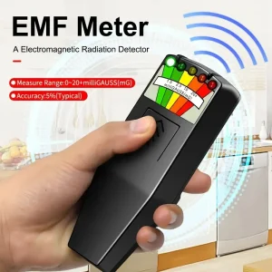 מד EMF נייד K2 - גלאי שדות אלקטרומגנטיים