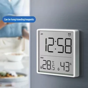 מד טמפרטורה ולחות Xiaomi - שעון דיגיטלי ביתי