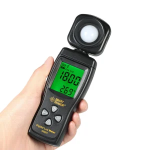 מד לוקס דיגיטלי נייד - SMART SENSOR Mini - עד 200,000 לוקס