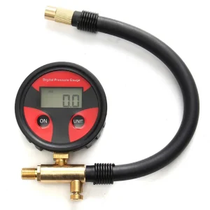 מד לחץ אוויר דיגיטלי 200PSI - לרכב ואופנוע