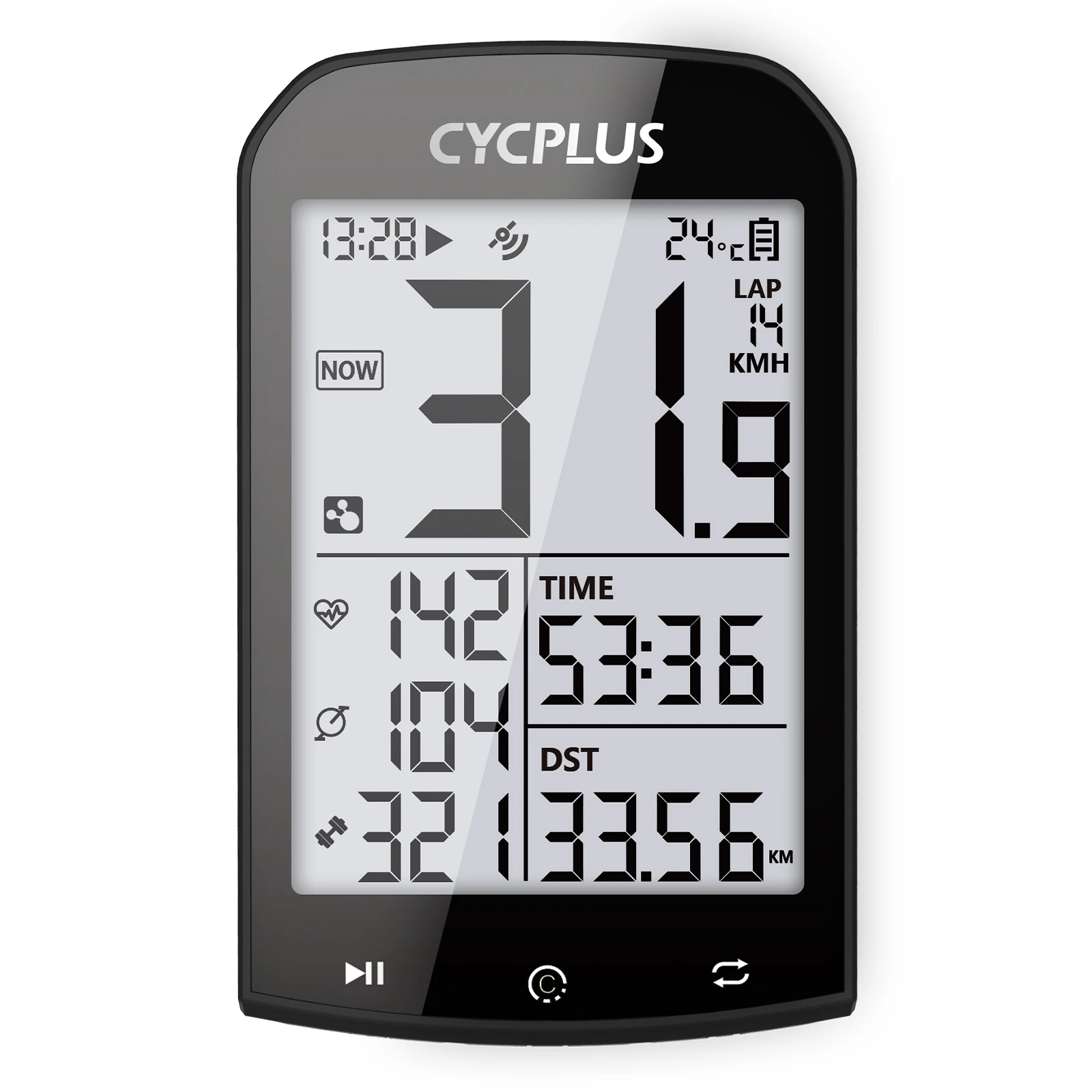 מד מהירות אופניים CYCPLUS M1 - GPS בלוטות' ANT+