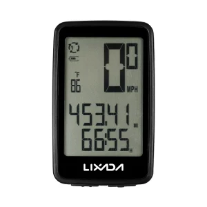מד מהירות אופניים אלחוטי USB נטען - Lixada