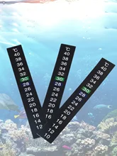 מדחום לאקווריום - מדבקות קריאה מדויקת ונוחה