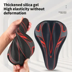 מושב אופניים ג'ל 3D - כיסוי מושב MTB לגברים ונשים