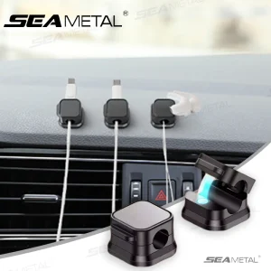 מחזיקי כבלים מגנטיים SEAMETAL - 10 יחידות לרכב ולבית
