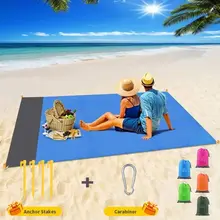 מחצלת חוף מתקפלת ועמידה במים - קמפינג ופיקניק