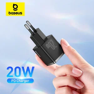 מטען USB C נייד 20W Baseus - טעינה מהירה לאייפון