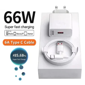 מטען מהיר 66W Type C - מתאים ל-Honor,Huawei