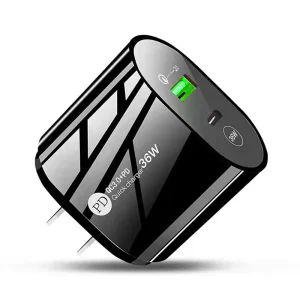 מטען קיר מהיר USB 36W - טעינה מהירה לאייפון,אנדרואיד