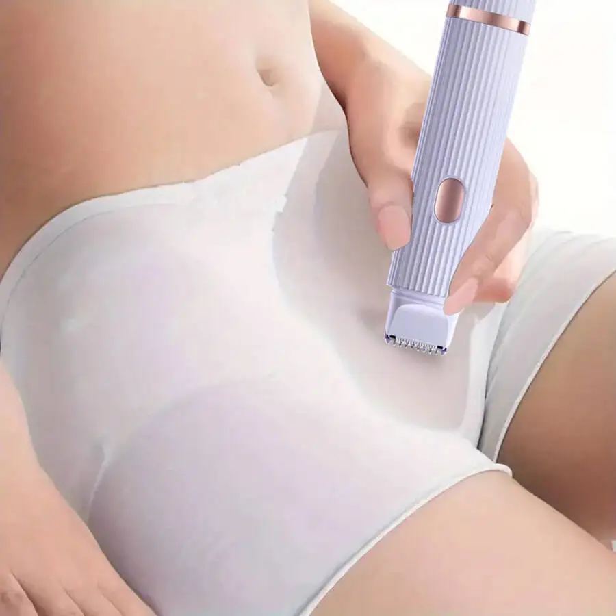 מכונת גילוח חשמלית לנשים 2 ב-1 - גוף ופנים