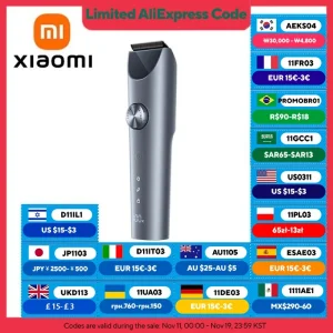 מכונת תספורת Xiaomi Mijia 2 - מקצועית ונטענת