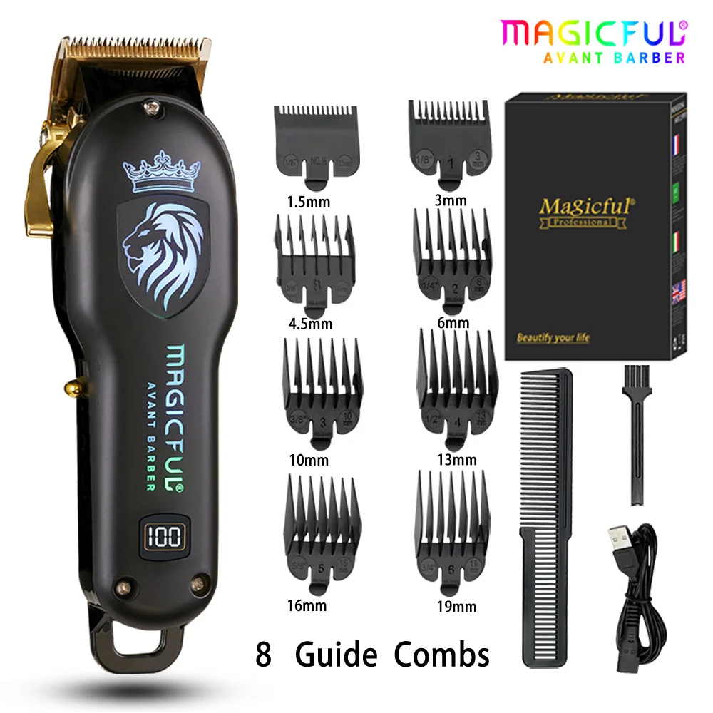 מכונת תספורת מקצועית Magicful לגבר- מכון תספורת