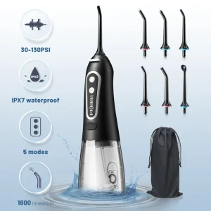 מכשיר ניקוי שיניים נטען - Oral Irrigator נייד