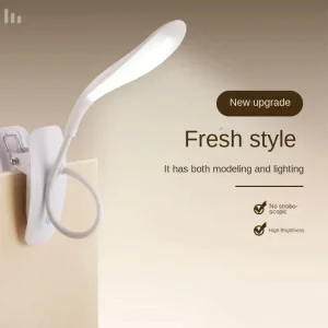 מנורת שולחן USB Duckbill - עמעום מגע, LED לחדר שינה