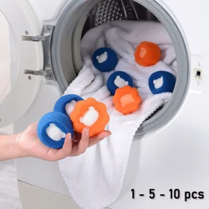 מסיר שיער חיות רב פעמי - כדור צמר למכונת כביסה