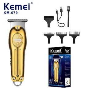 מספרי שיער חשמלי מקצועי - Kemei KM-679 - USB