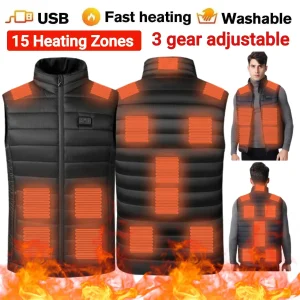 מעיל מחומם חשמלי - ספורט ואאוטדור - לגברים ונשים