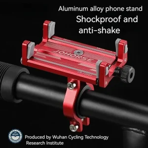 מעמד לאופניים - מתקן אלומיניום לטלפון נייד