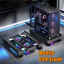 מעמד למחשב נייד מתכוונן עם קירור RGB