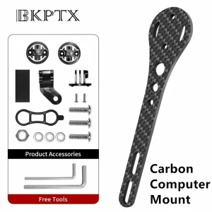 מעמד מחשב אופניים קרבון BKPTX - לגרמין,ואו,בריטון
