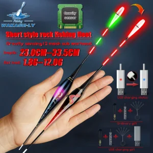 מצוף דיג אלקטרוני LED משתנה צבע - קצר וחדשני