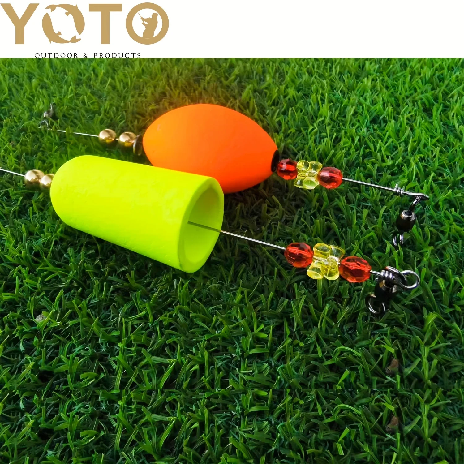 מצופים לצפים דיג YOTO - 4 יח' מי ים,מתוקים