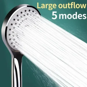 מקלחת יד לחץ Bathroom - חבילת אביזרים וחיסכון במים