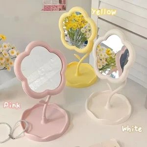 מראת שולחן מעוצבת- קישוט לחדר שינה ובית