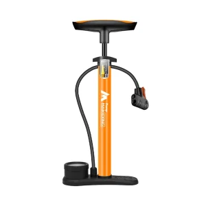 משאבת אופניים עם מד לחץ לרכב - 160PSI