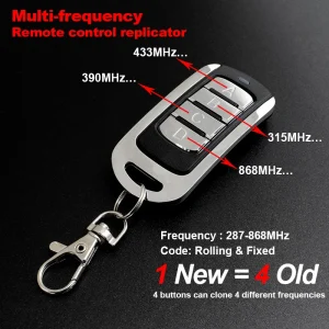 משדר שלט לשער חכם - 280-868MHz
