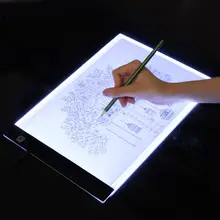 משטח ציור LED עמעום-A3,A4,A5- הגנה על העיניים