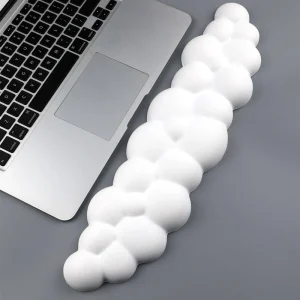 משטח תמיכה ליד Cloud Shape - קצף זיכרון למקלדת