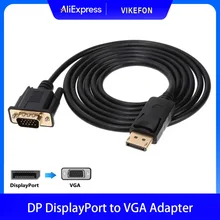 מתאם DP ל-VGA - כבל 1.8 מ' לתצוגה FHD - מחשב