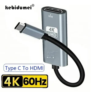 מתאם HDMI Type C - 4K 60Hz - לאייפון, מחשב נייד