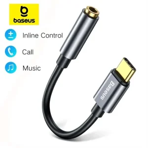 מתאם אוזניות Type C ל-3.5 מ,מ Baseus - אודיו איכותי