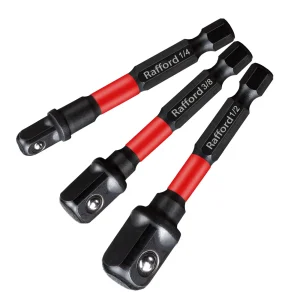 מתאם בוקסות אימפקט - סט 1,4 3,8 1,2 עם מאריך