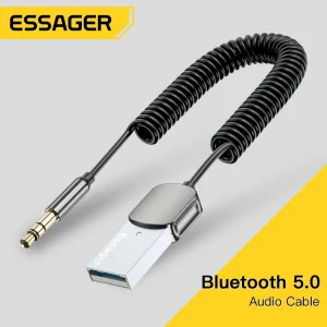 מתאם בלוטות' לאוטו Essager - Aux, דיבורית ו-USB