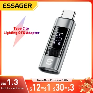 מתאם טעינה מהירה Type C ל-Lightning לאייפון 15,14