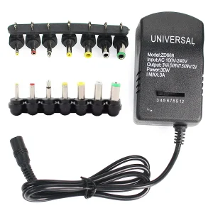 מתאם מתח רב-שימושי - מטען 3-12V, 30W
