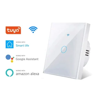מתג אור חכם Tuya WiFi- שליטה קולית לאלקסה וגוגל